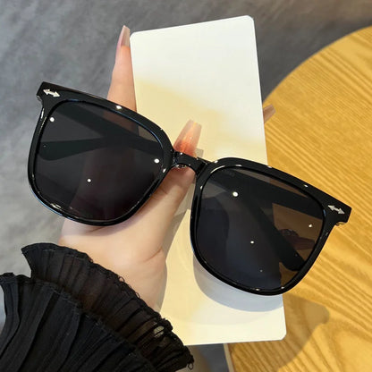 New Vintage Rectangle Glaases Frame Men Women Brand Designer Square Sunglasses Frame Fashion Luxury Sun Glasses Oculus UV400