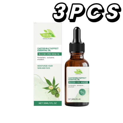 Pure Castor Hair Care Essential Oil Deep Nourish Scalp Repairing Damaged Hair Roots Scalp Treatment Serum Strengthen Hair Roots