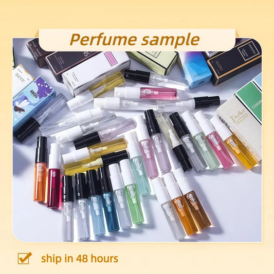 10PCS 3ML men's and women's perfume sample set eau de toilette long-lasting fragrance portable for travel easy to carry around