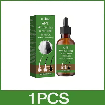 Natural Anti Gray Hair Serum | Nourishing Hair Care Remedy - Repair White & Darkening Hair