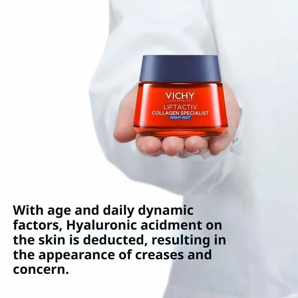 Vichy 50ml Multi Effect Wash Free Face Cream Moisturizing, Brightening Firming Tighten And Moisturize Skin