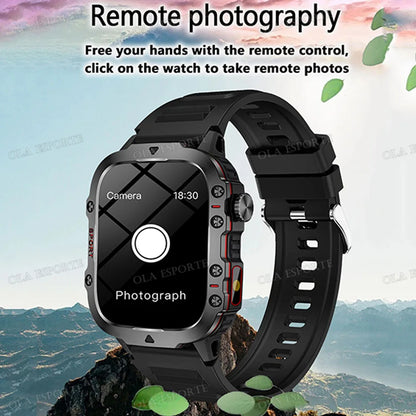New Men Smart Watch 100+Sports Modes Waterproof Health Smartwatch Fitness Clock Running Pedometer Bluetooth Call Message Preview