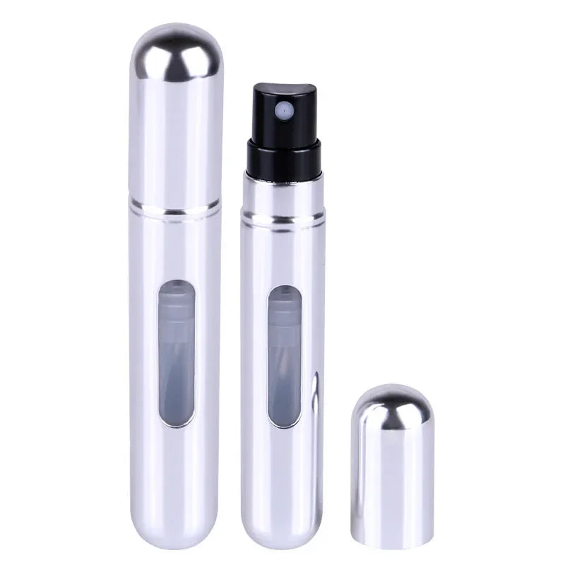 8Ml/5Ml Mini Bottle Refillable Perfume Spray With Spray Scent Pump Empty Cosmetic Containers Portable Atomizer Bottle