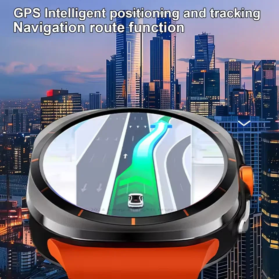 Next Generation U8 Smart Watch Ultimate 4G 5G SIM Card Video Calling GPS Compass WIFI Rotary Camera International 1480mAhBattery
