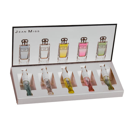 5*3ml original women's perfume gift Box five-piece set fresh and long-lasting fragrance plant floral fragrance eau de Toilette