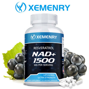 NAD + Resveratrol - Anti aging, Boost Energy, Promotes Cell Repair and Skin Health