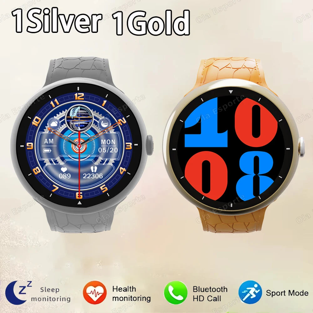 2025 New Outdoor Military Smart Watch Men Heart Rate Health Monitoring Wireless Bluetooth Call IP68 Sports Waterproof Smartwatch