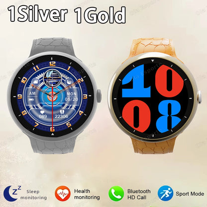 2025 New Outdoor Military Smart Watch Men Heart Rate Health Monitoring Wireless Bluetooth Call IP68 Sports Waterproof Smartwatch