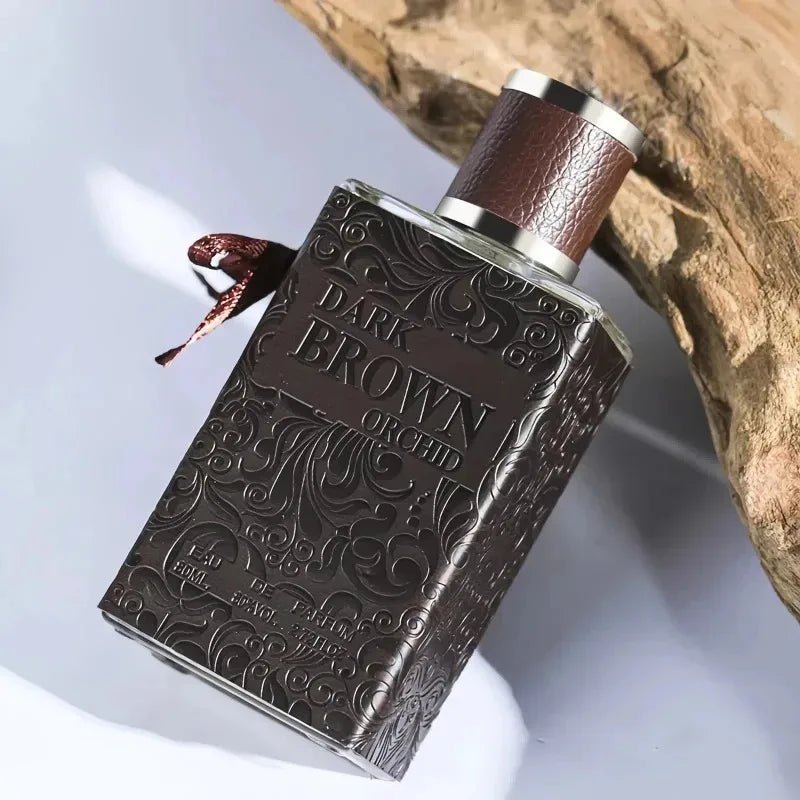 80 ML Eau De Parfum Vintage Leathery  Spray for Men Whiskey Pheromone Fruity Floral Woody Tones Long Lasting Cologne Perfume