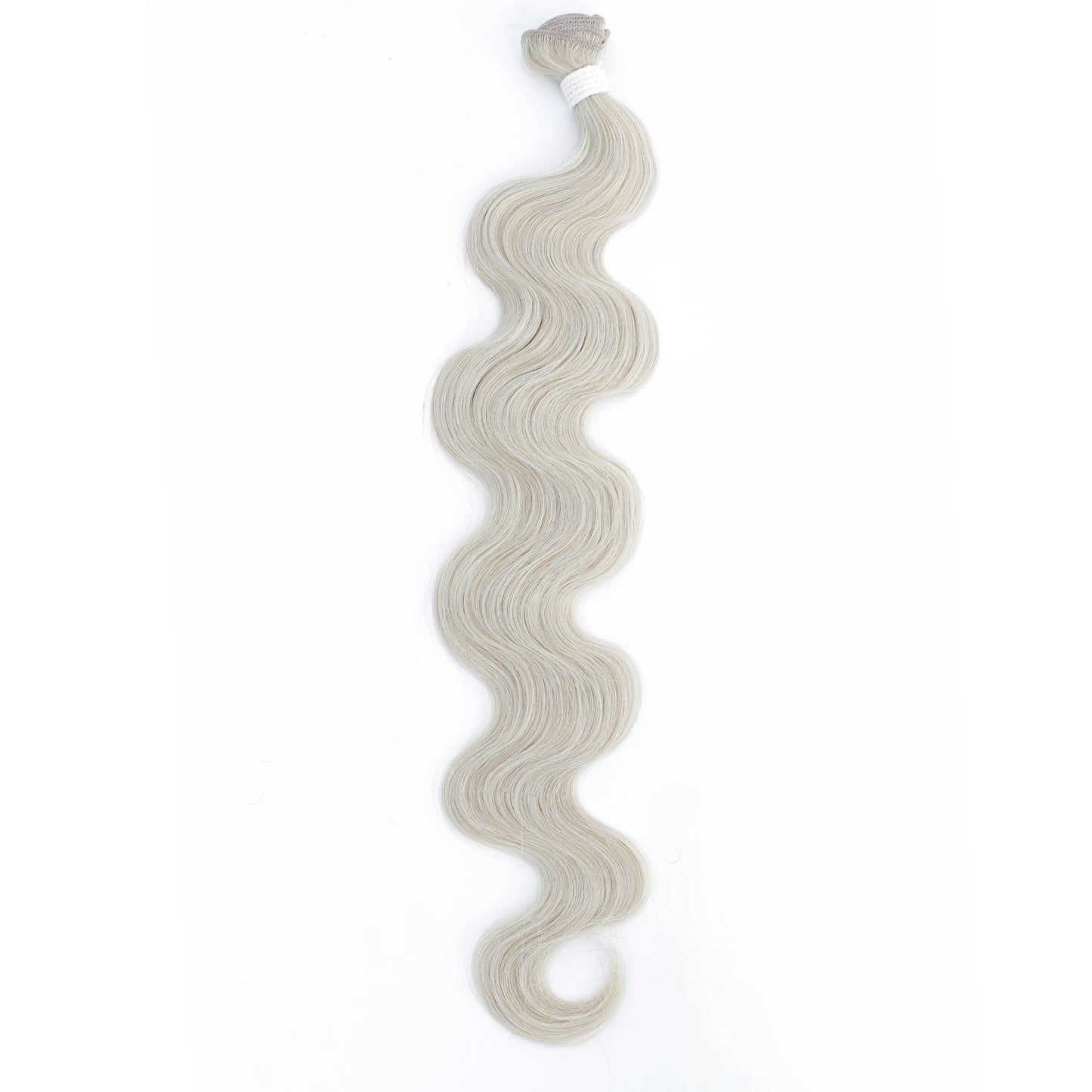 Blond 613 Sliver Gray Body Wave Hair Bundles 26 Inches Highlight Piano 27/613 Natural Synthetic Hair Weave Ombre Brown Ponytail