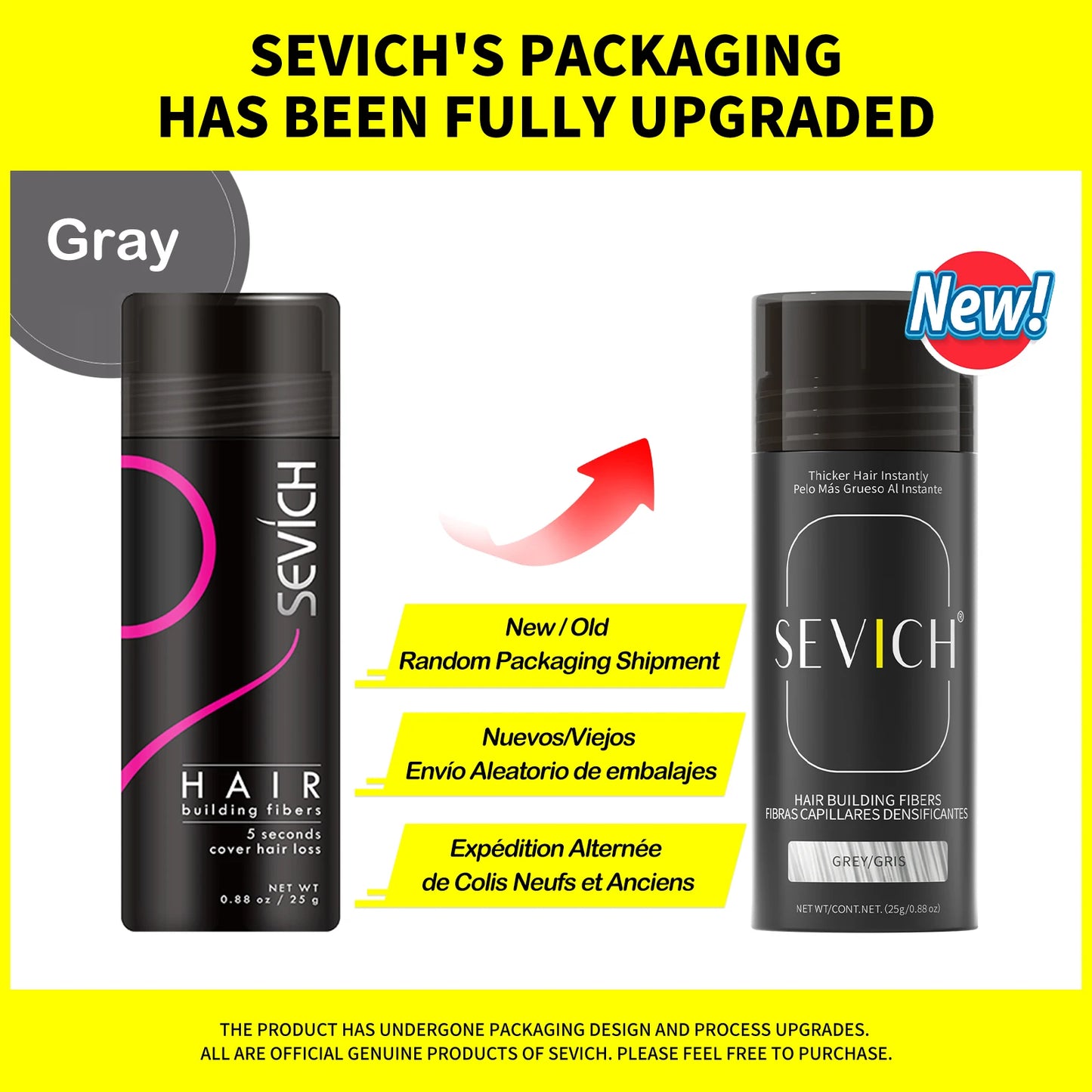 Hair Building Fibers Keratin Thicker Anti Hair Loss Products Concealer Refill Thickening Hair Fiber Powders Growth sevich 25g