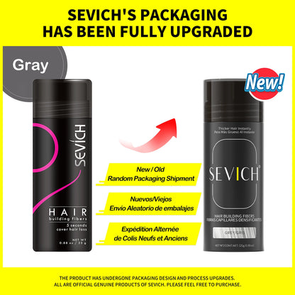 Hair Building Fibers Keratin Thicker Anti Hair Loss Products Concealer Refill Thickening Hair Fiber Powders Growth sevich 25g