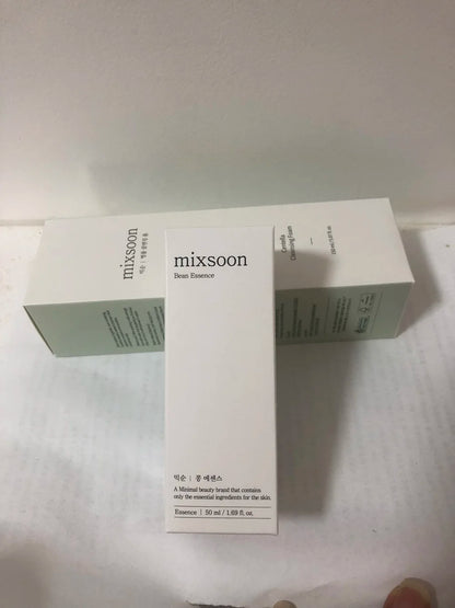 MixsoonCentella Assay Cleansing Milk Oil Control Acne Removal 150ml Soy Essence Deep Moisturizing Exfoliating and Hydrating 50ml