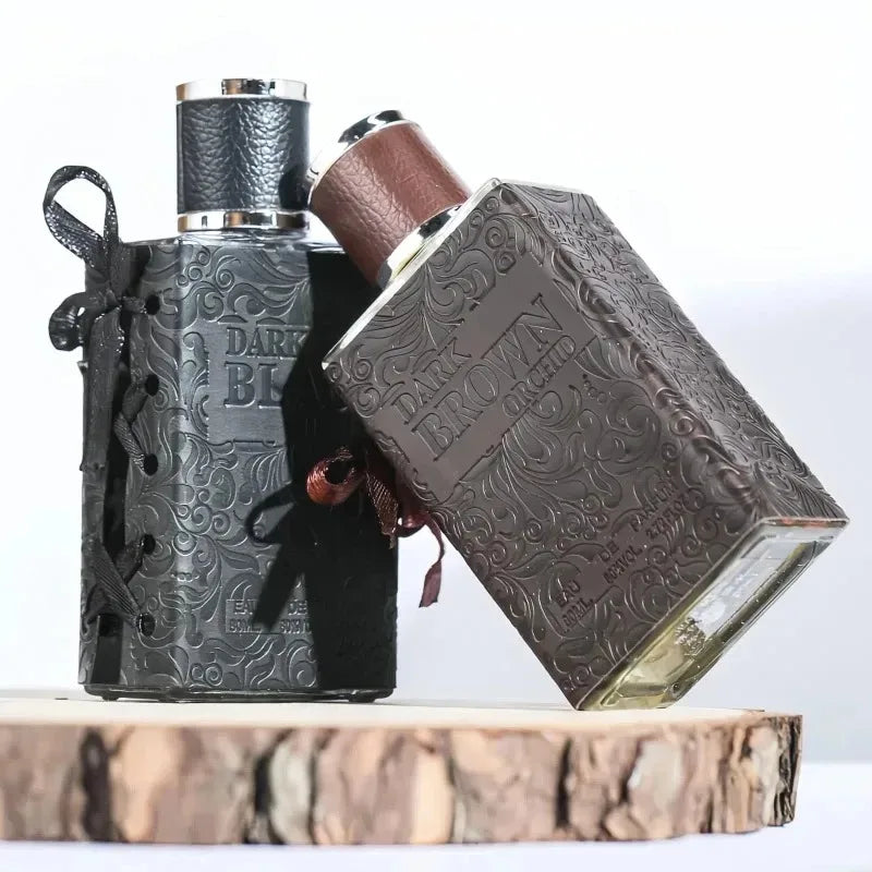 80 ML Eau De Parfum Vintage Leathery  Spray for Men Whiskey Pheromone Fruity Floral Woody Tones Long Lasting Cologne Perfume