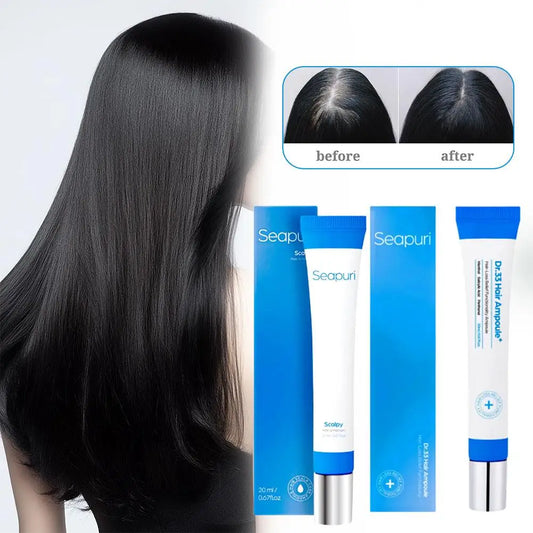 Seapuri Scalphy Hair Care Essence Keeps Scalp Clean Hair Growth Strengthening Hair Care Essence Cooling&Refreshing Hair Essence
