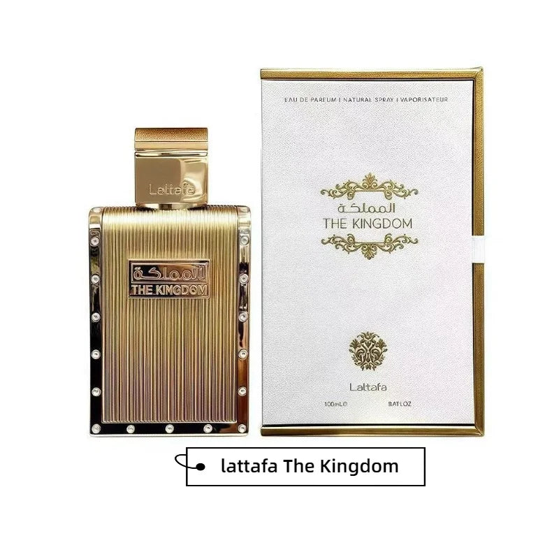 100ml Arabic The kingdom – Vanilla Amber Lavender Woody Spicy Tobacco Herbal Fresh Sweet Long-Lasting Fragrance Perfume