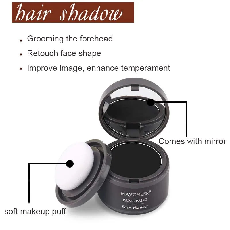 Waterproof Hair Root Cover Up Volumizing Hair Fluffy Powder Natural Hair Line Shadow Powder Instant Modified Hair Concealer