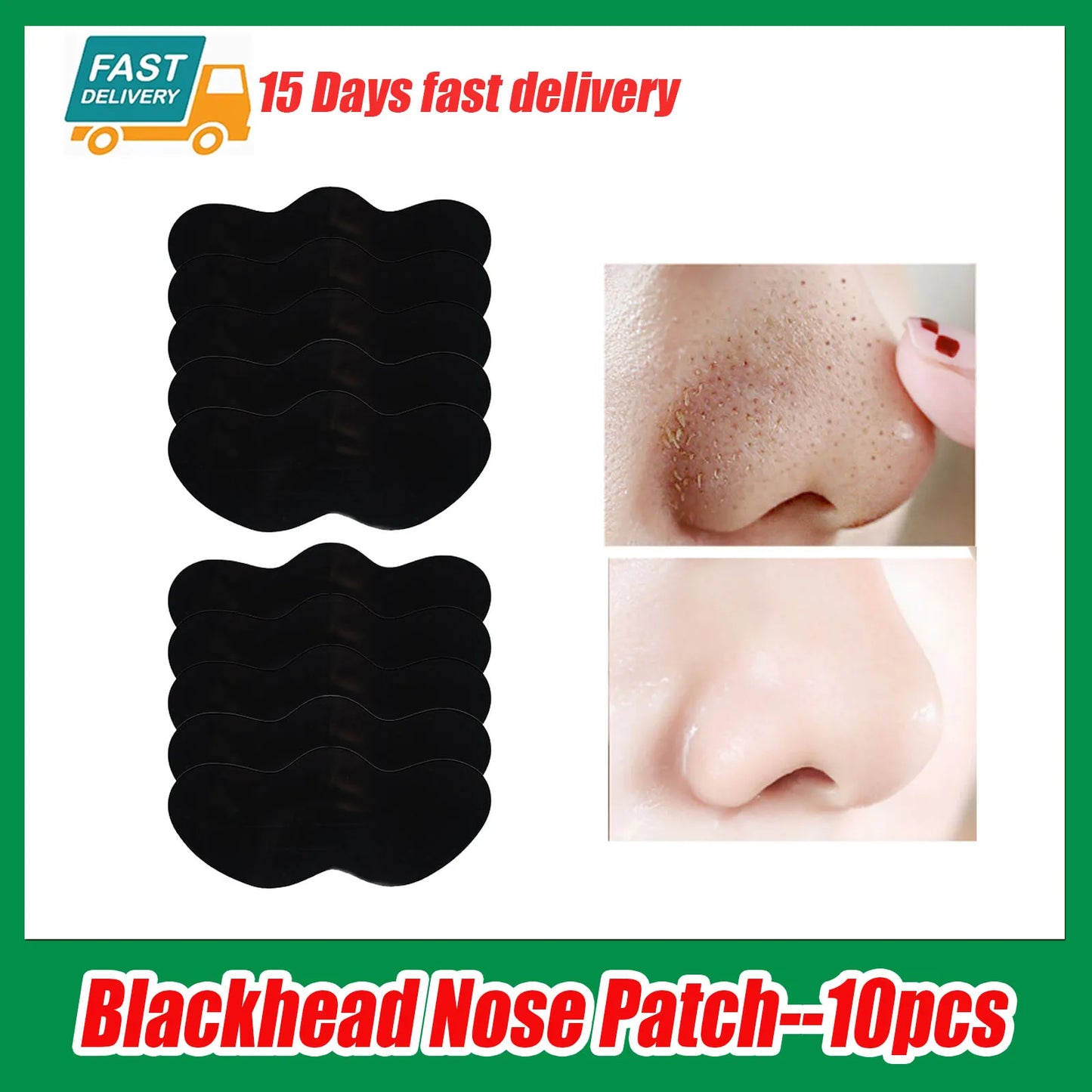 10/50/100Pcs Blackhead Remover Mask Unisex Deep Cleansing Nose Strips for Acne Shrink Pore Skin Care Strips Nose Sticker Cleaner
