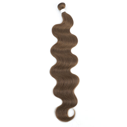 Perstar Body Wave Bundles Synthetic Hair Weave Bundles Hair Body Wave Ponytail Hair Bundles 26 Inch