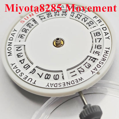 Miyota8285 Self-Winding Automatic Mechanical Movement 21 Jewels High-Precision Watch Movement Double Calendar Movement