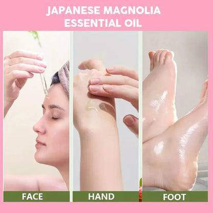 Japanese Magnolia Essential Oil care essential oil nourishes scalp, skincare, armor, neem oil massage oil nourishes the skin hai