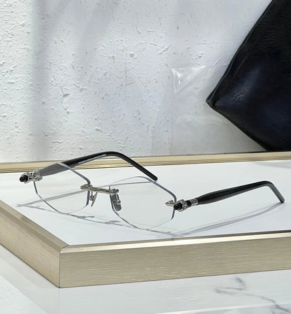 Germany Style Alloy Sunglasses Diomand Acetate Maske P60 Classical Luxury Designer Brand Solar Uv400 Rimless Sunglasses