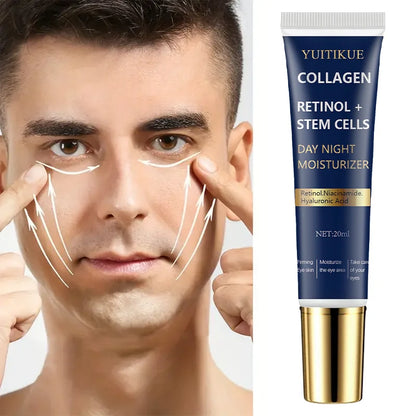 Collagen Retinol + Stem Cells Eye Cream w/ Niacinamide & Hyaluronic Acid - Day & Night Moisturizer, Firms & Smooths Eye Area
