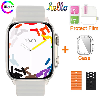 Hello Watch 3 Plus Gen 2 SmartWatch DeepSeek 2025 Original 49mm AMOLED 4G ROM NFC GPT Compass Photo Album Local Music Men Watch