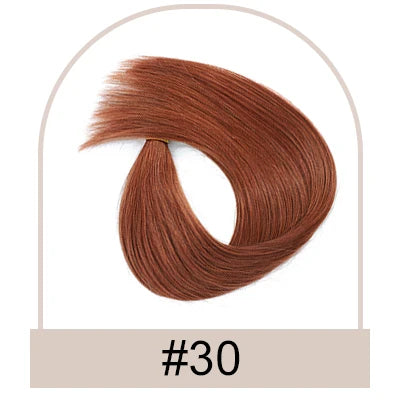 Nano Ring Micro Bead Loop Human Hair Extention 100% Real Remy Hair Natural Machine Made Straight Keratin Capsules Microring Hair