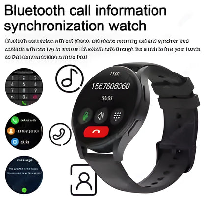2025 Smart Watch 6 Men And Woman 1.44 Inch Screen Bluetooth Call Heart Rate Health Sleep Monitor For Wacthes 6 Pro Updates Phone