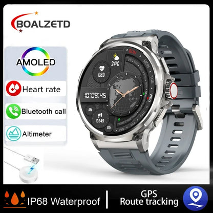 2025 New 1.85inch Smart Watch Men Ultra 710mAh Large Battery Bluetooth Call 400+ Watch Faces Sport Outdoor Waterproof Smartwatch