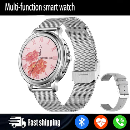 2025 New Women's Smart Watch 1.2-inch Full Circle Full Touch Screen Heart Rate Sleep Monitoring Built in Multi sport Mode Watch