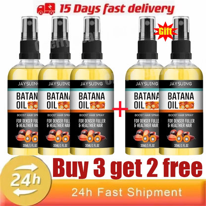 Batana Oil Hair Growth Serum Spray Repair Hair Nourish Root Regrowth Hair Anti Hair Loss Essence Men Women Hair Care Products