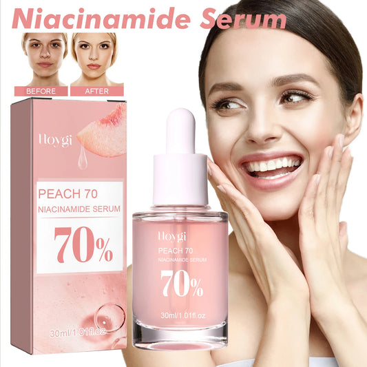 Niacinamide Facial Serum Fade Melanin Moisturzing Rejuvenation Shrink Pores Smooth Brightening Skin Care Dark Spot Remover Serum