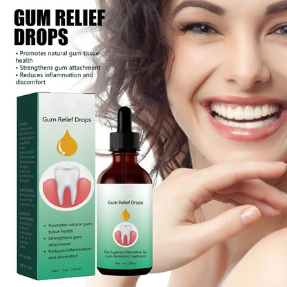 Gingival Repair Drops Quickly Repair Cavities Caries Gingival Swelling Gum Cleaning Care Oral Periodontal Hygiene Remove Stain
