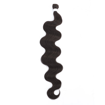 Magicae Ombre Piano Highlight Brown 6/613# Body Wave Hair Bundles 26Inches Sliver White Nature High Synthetic Hair Extensions