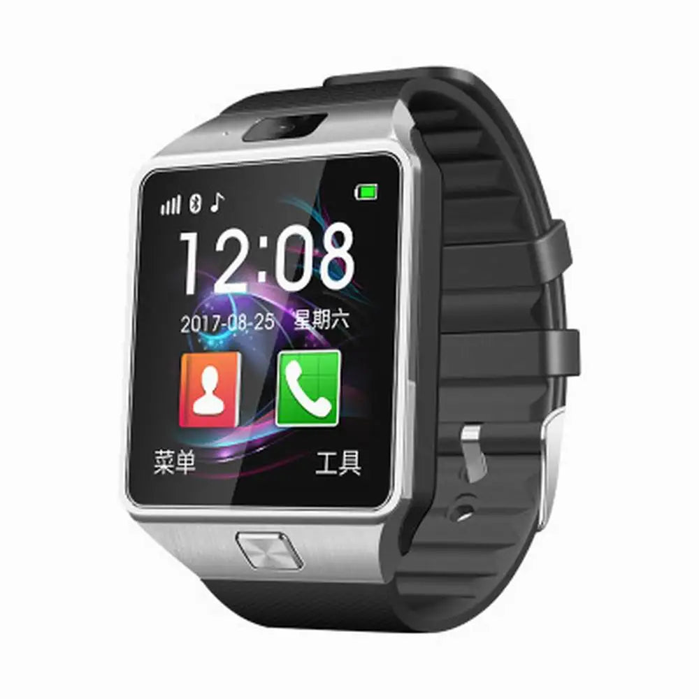 DZ09 Smart Watch Men Women Full Touch Screen Sport Waterproof Pedometer Smartwatch With Sim Card Android Watch Connected Whatsap