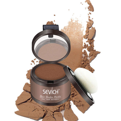Sevich Hairline Shadow Powder Instantly Black Root Cover Up Natural Hair Filling Hair Fluffy Powder Waterproof Hair Concealer