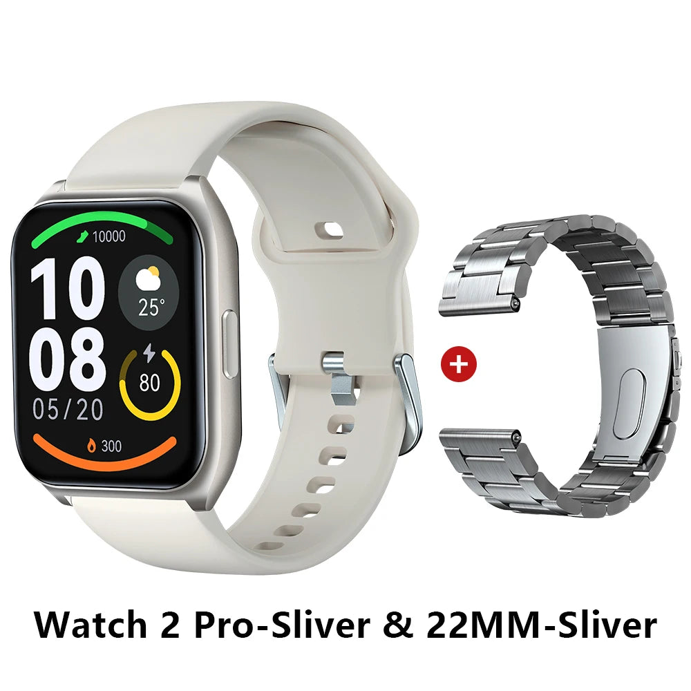 HAYLOU Watch 2 Pro (LS02 Pro) Smartwatch 1.85inch Large Display 100 Workout Modes Smart Watch for Men Heart Rate Monitoring