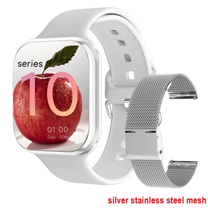 New GPS Watch 10 Smart Watch Men HD AMOLED Memory Music 3D Surround Bluetooth Call Waterproof Smartwatch Woman For Android IOS