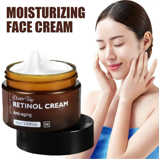 Retinol Facial Cream Anti-Aging Remove Wrinkle Firming Lifting Whitening Deep Moisturizing Facial Skin Care