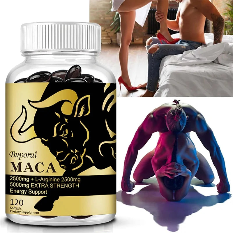 Maca Root Supplement - Boost Endurance & Strength, Relieve Fatigue and Promote Blood Circulation, Promote Muscle Growth