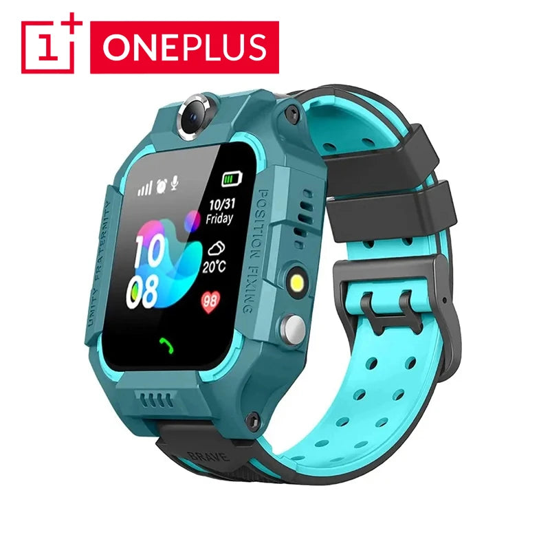 OnePlus Kids 2G Smart Watch SOS GPS Location Sim Card Call Camera Child SmartWatch Camera Waterproof Watch Gift For IOS Android