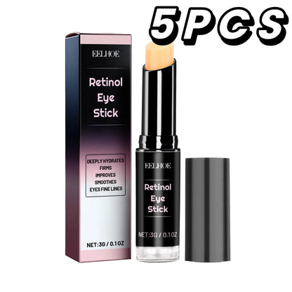 Retinol Eye Cream Stick Collagen Fade Fine Lines Wrinkle Lightening Dark Circles Firming Eye Bags Puffiness Moisturizing Eye Cre