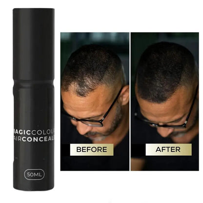 50ML Waterproof Hair Concealer Cream Sweatproof Confident-Looking Hair Magic Color Hair Concealer Naturally Fuller