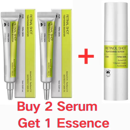 Retinol Shot Eye Essence Long-lasting Moisturizing Hydrating Serum For Dark Circles Wrinkles Firming Natural Gentle Skin Care