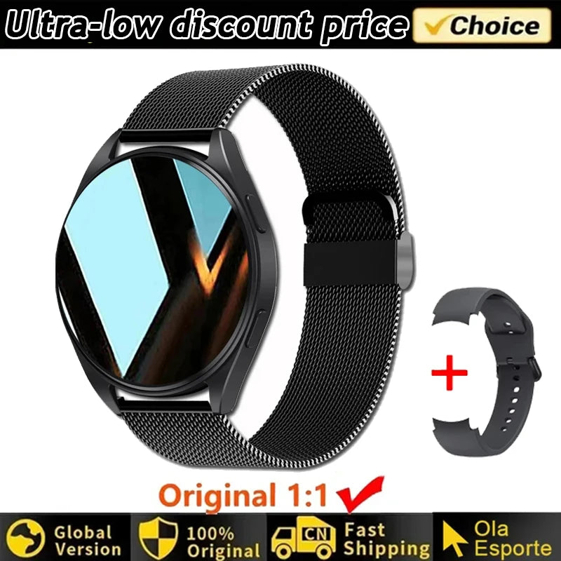 2025 New Bluetooth Call Smart Watch 6 Pro 1.32” Inch 240*240 Custom Dials Sports Men And Woman Health Monitor Smartwatch For Man