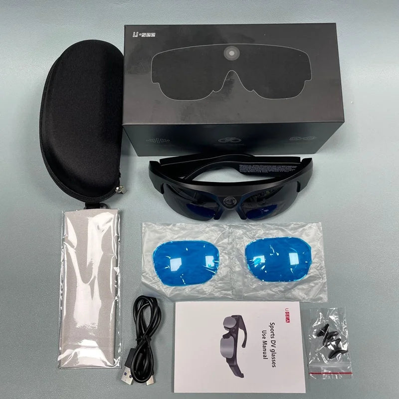 Vivo Smart Glasses Bluetooth Camera Outdoor Multifunctional Sports Player Waterproof Anti-UV For Men Women Sunglasses G300 New