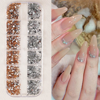 Nail Art Accessories - Charms, Rhinestones & Decorations, Nail Supplies with Art Parts & Figures