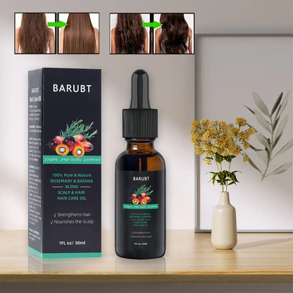 BARUBT hair essential oil contains rosemary Bettana extract to improve frizzy strong hair essential oil